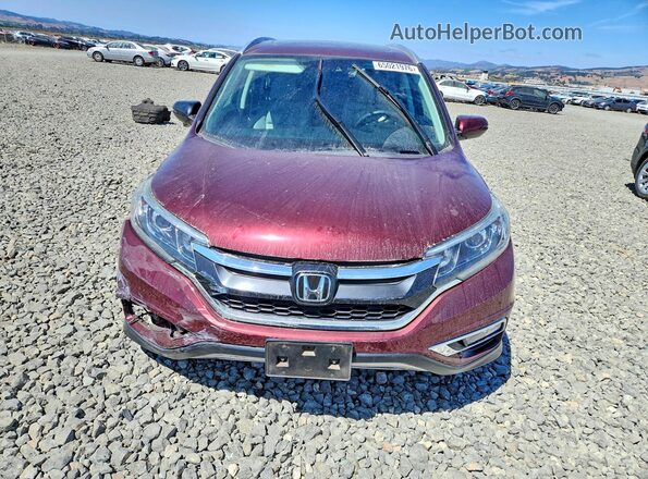 5J6RM3H90GL023619 2016 HONDA CR-V Burgundy Front view