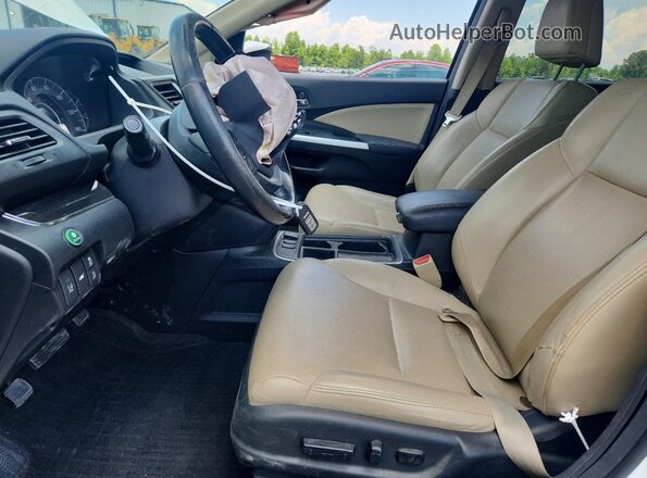 5J6RM3H91GL019966 2016 HONDA CR-V White წინა სალონის ხედი