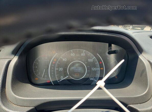 5J6RM3H91GL019966 2016 HONDA CR-V White ხელსაწყოთა პანელის ხედი