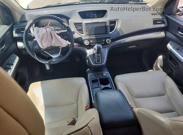 5J6RM3H91GL019966 2016 HONDA CR-V White წინა პანელის ხედი