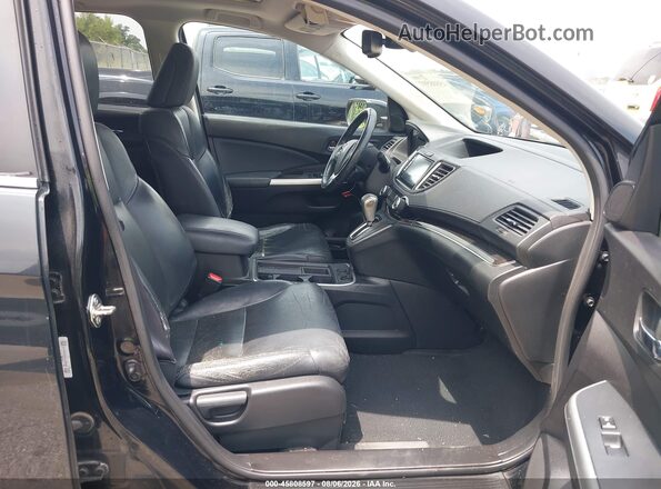5J6RM3H93GL010895 2016 HONDA CR-V Черный Вид салона спереди