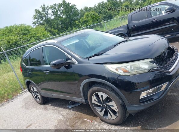 5J6RM3H93GL010895 2016 HONDA CR-V Черный Вид задней части салона