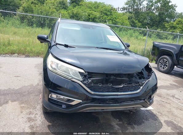 5J6RM3H93GL010895 2016 HONDA CR-V Черный Вид щитка приборов