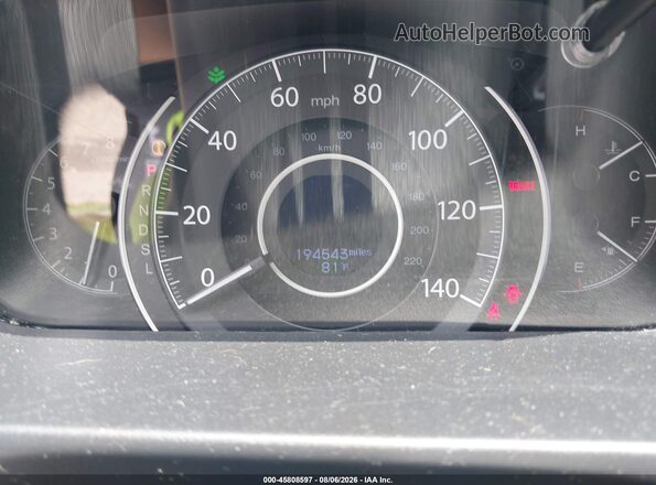 5J6RM3H93GL010895 2016 HONDA CR-V Черный Вид задних сидений