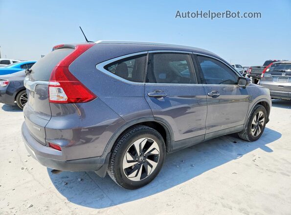 5J6RM3H93GL011691 2016 HONDA CR-V Серый Задняя правая четверть