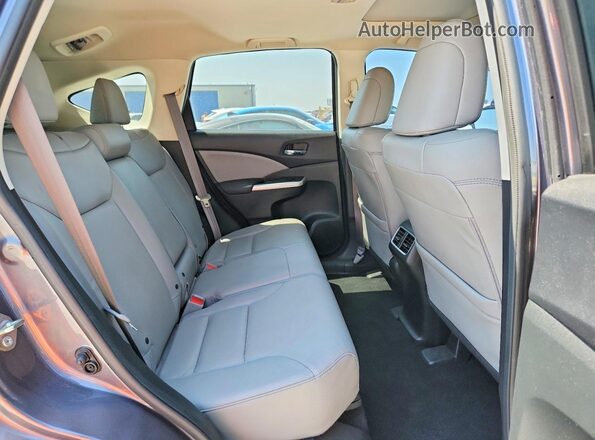 5J6RM3H93GL011691 2016 HONDA CR-V Серый Вид задней части салона