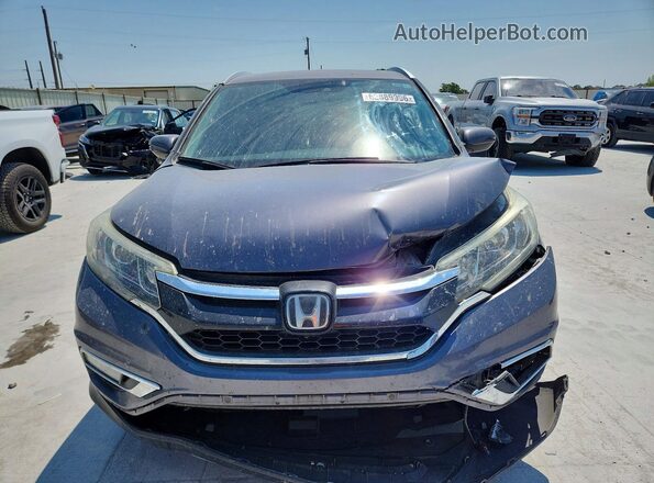 5J6RM3H93GL011691 2016 HONDA CR-V Серый Вид спереди