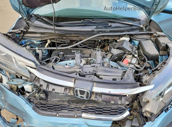 5J6RM3H95GL018206 2016 HONDA CR-V Teal Vista del compartimento del motor