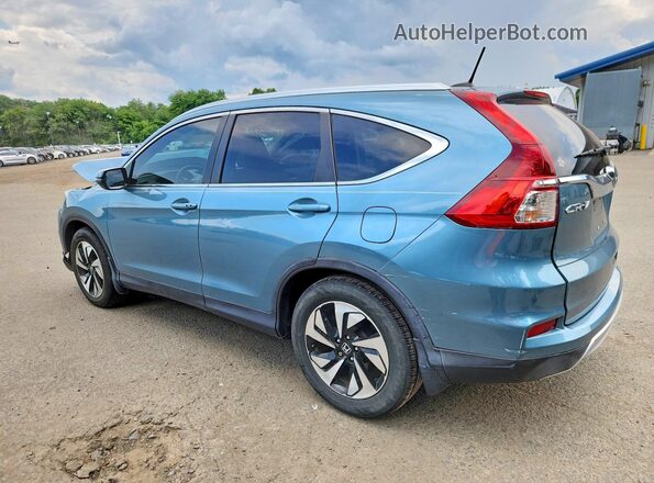 5J6RM3H95GL018206 2016 HONDA CR-V Teal Trasero izquierdo