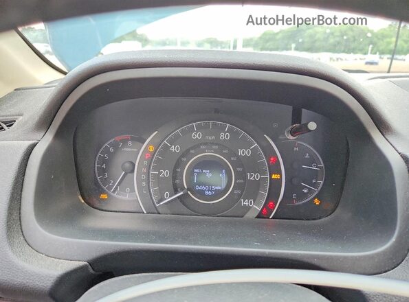 5J6RM3H95GL018206 2016 HONDA CR-V Teal Vista del cuadro de instrumentos