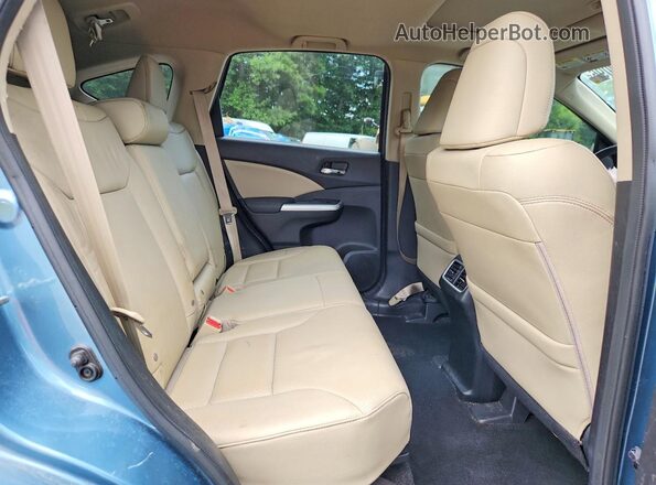 5J6RM3H95GL018206 2016 HONDA CR-V Teal Vista interior trasera