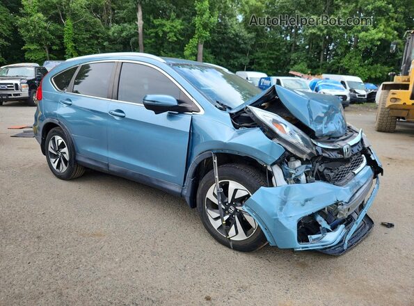 5J6RM3H95GL018206 2016 HONDA CR-V Teal Delantero derecho