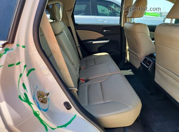 5J6RM3H97GL003173 2016 HONDA CR-V White Vista interior trasera