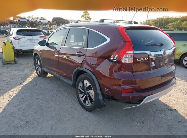 5J6RM3H98GL001027 2016 HONDA CR-V Burgundy უკანა მარცხენა