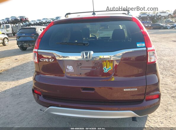 5J6RM3H98GL001027 2016 HONDA CR-V Burgundy 