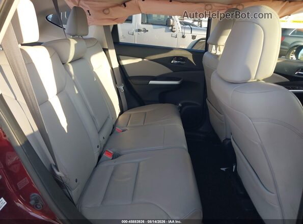 5J6RM3H98GL001027 2016 HONDA CR-V Burgundy VIN კოდის სტიკერის ხედი