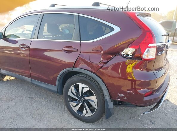 5J6RM3H98GL001027 2016 HONDA CR-V Burgundy წინა ხედი
