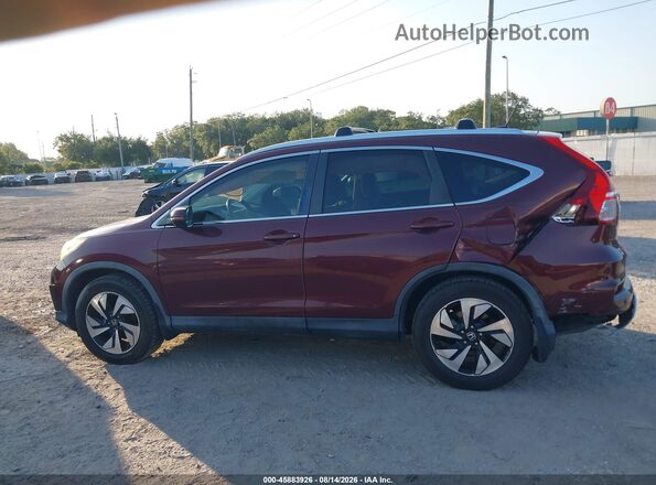 5J6RM3H98GL001027 2016 HONDA CR-V Burgundy სალონის 360-გრადუსიანი ხედი