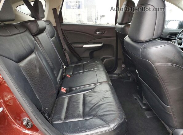 5J6RM3H98GL008706 2016 HONDA CR-V Burgundy Rear interior view