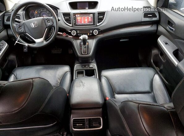 5J6RM3H98GL008706 2016 HONDA CR-V Burgundy Dashboard view