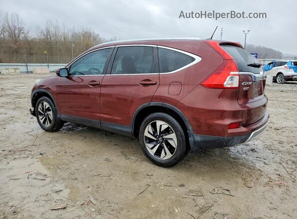 5J6RM3H98GL008706 2016 HONDA CR-V Burgundy Rear left
