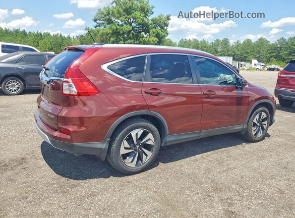 5J6RM3H98GL020712 2016 HONDA CR-V Brown Задня права чверть