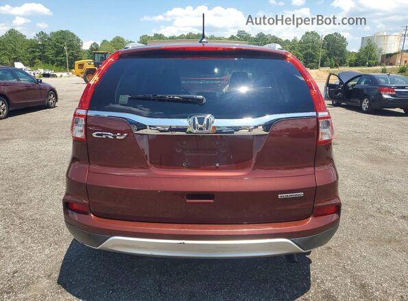 5J6RM3H98GL020712 2016 HONDA CR-V Brown Вид ззаду