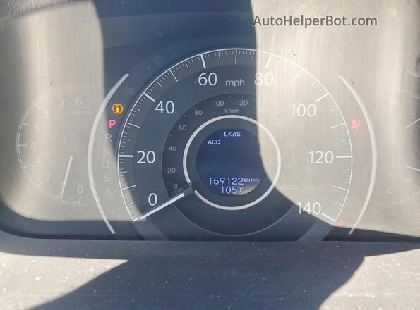 5J6RM3H98GL020712 2016 HONDA CR-V Brown Вид щитка приладів