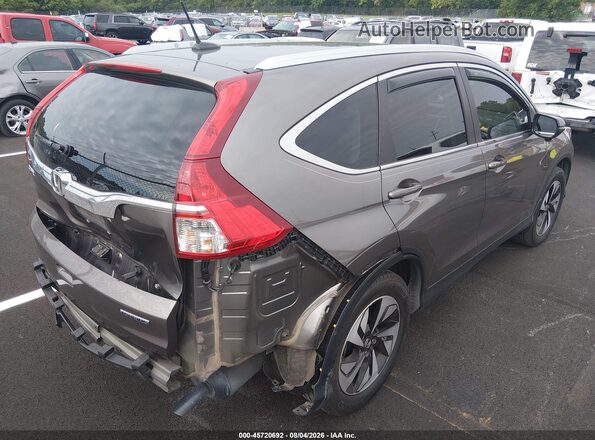 5J6RM3H99GL016510 2016 HONDA CR-V Gray Trasero derecho