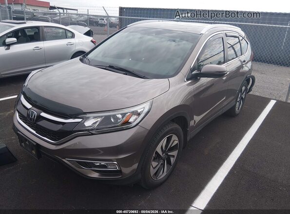 5J6RM3H99GL016510 2016 HONDA CR-V Gray Vista tres cuartos delantera izquierda