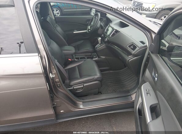 5J6RM3H99GL016510 2016 HONDA CR-V Gray Vista interior delantera