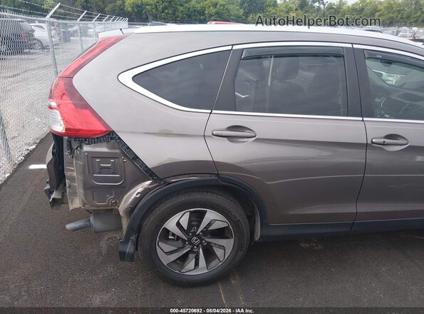 5J6RM3H99GL016510 2016 HONDA CR-V Gray Vista frontal