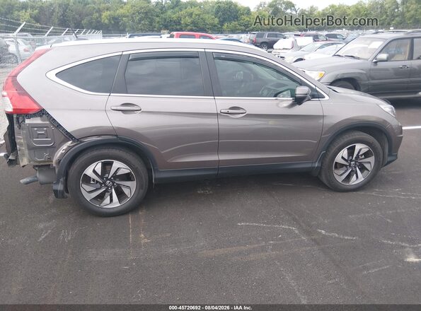 5J6RM3H99GL016510 2016 HONDA CR-V Gray Vista interior de 360 grados