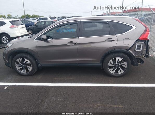 5J6RM3H99GL016510 2016 HONDA CR-V Gray 