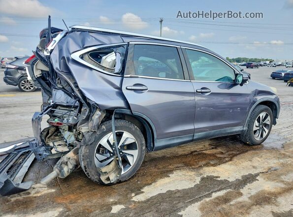5J6RM3H9XGL001904 2016 HONDA CR-V Gray Rear right