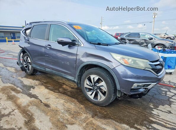 5J6RM3H9XGL001904 2016 HONDA CR-V Gray Front right
