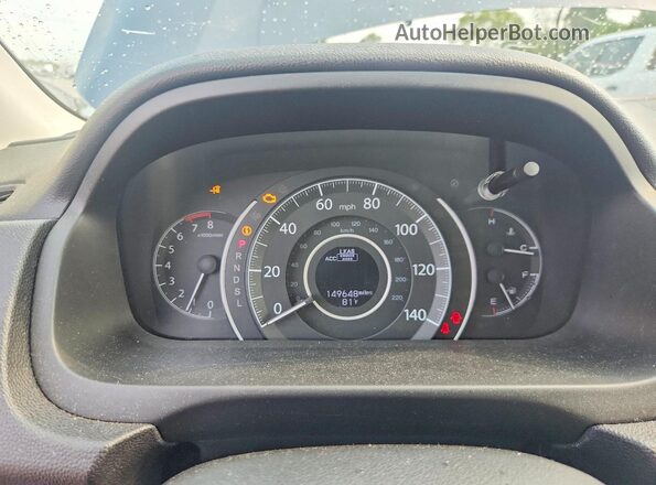 5J6RM3H9XGL001904 2016 HONDA CR-V Gray Instrument cluster view