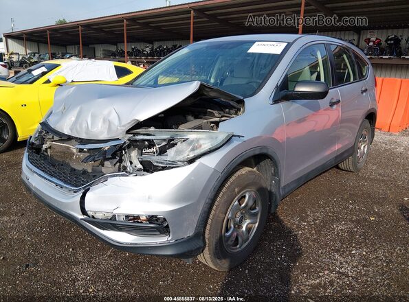 5J6RM4H30GL009799 2016 HONDA CR-V Silver Առջևի ձախ երեք քառորդ տեսարան