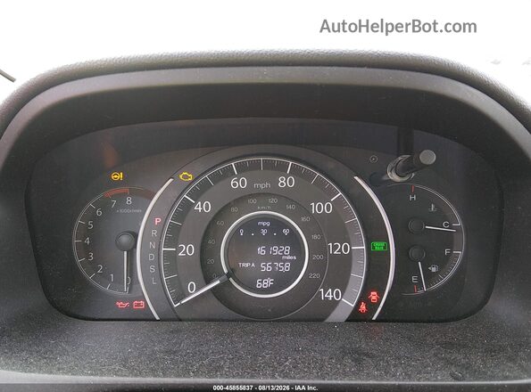 5J6RM4H30GL009799 2016 HONDA CR-V Silver Հետևի նստատեղերի տեսք