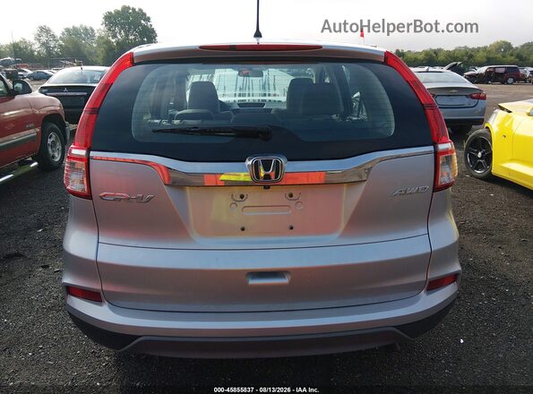5J6RM4H30GL009799 2016 HONDA CR-V Silver 