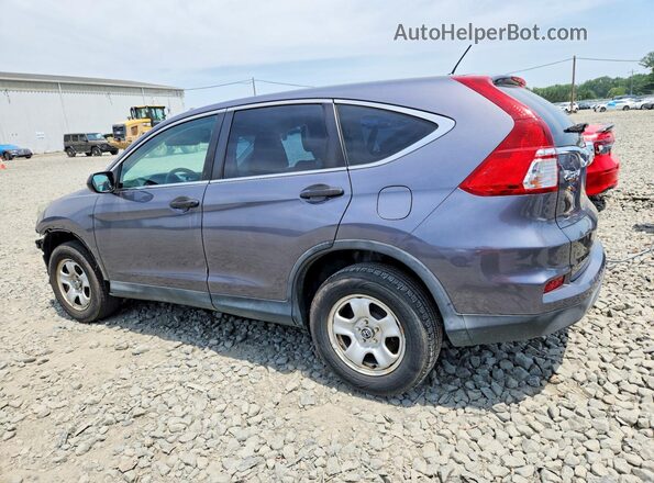 5J6RM4H30GL130607 2016 HONDA CR-V Gray Trasero izquierdo