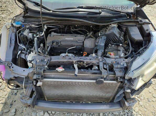 5J6RM4H30GL130607 2016 HONDA CR-V Gray Vista del compartimento del motor