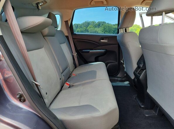 5J6RM4H30GL130607 2016 HONDA CR-V Gray Vista interior trasera