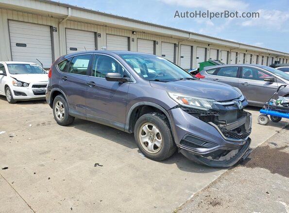 5J6RM4H31GL079246 2016 HONDA CR-V Серый Передняя правая четверть