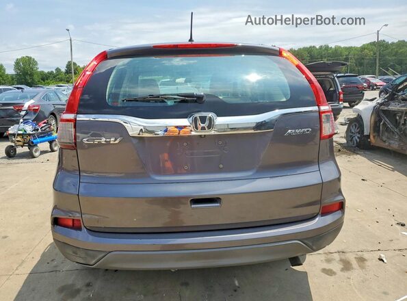 5J6RM4H31GL079246 2016 HONDA CR-V Серый Вид сзади