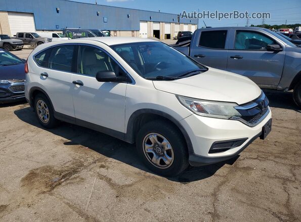 5J6RM4H32GL072225 2016 HONDA CR-V Белый Передняя правая четверть