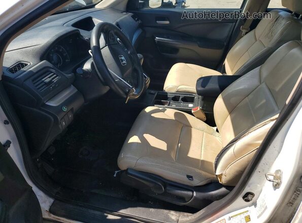 5J6RM4H32GL072225 2016 HONDA CR-V Белый Вид салона спереди