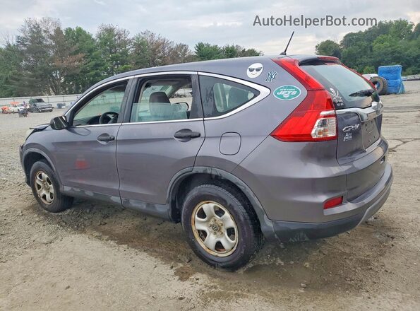 5J6RM4H32GL121794 2016 HONDA CR-V Gray Задня ліва чверть