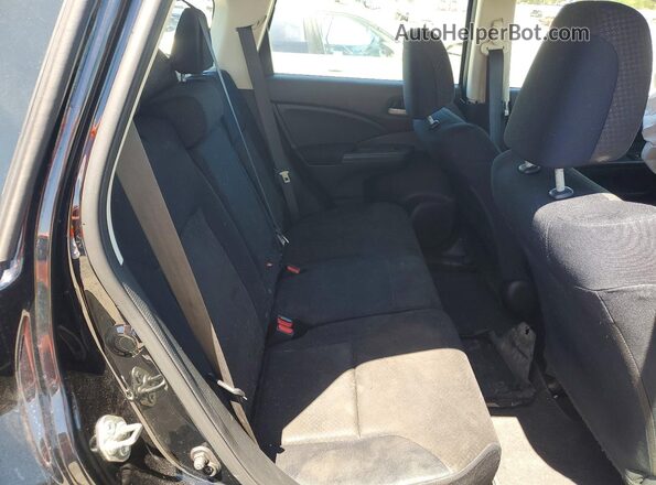 5J6RM4H33GL000935 2016 HONDA CR-V Черный Вид задней части салона
