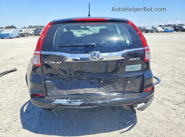 5J6RM4H33GL000935 2016 HONDA CR-V Черный Вид сзади